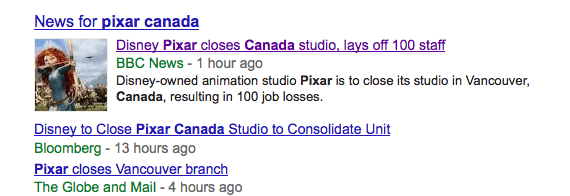 Pixar Canada Studio Closes, 100 Jobs Lost | Academy of Art University