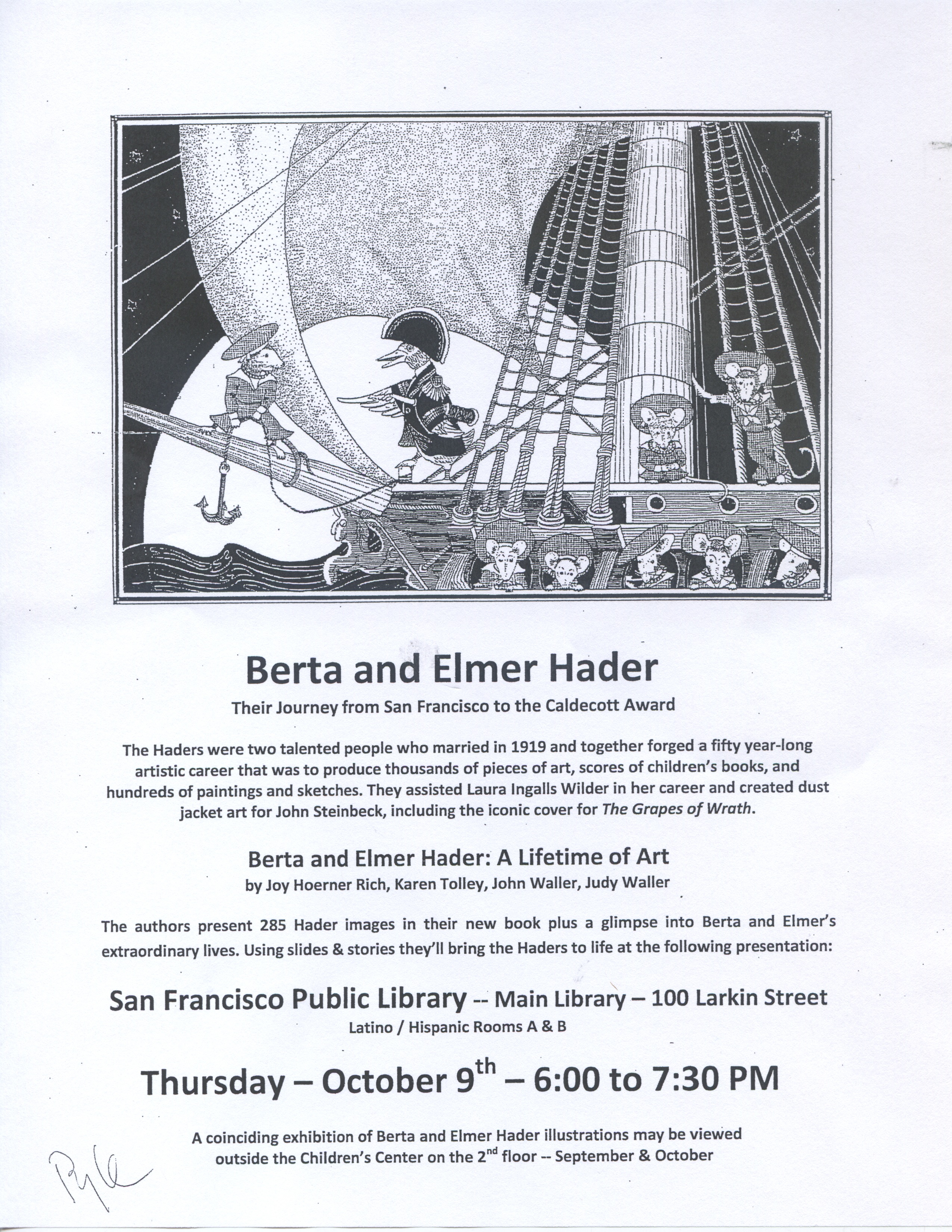 Berta and Elmer Hader